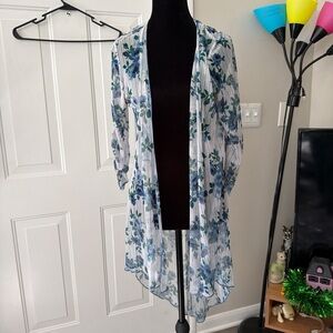 Floral Sheer Women's Top